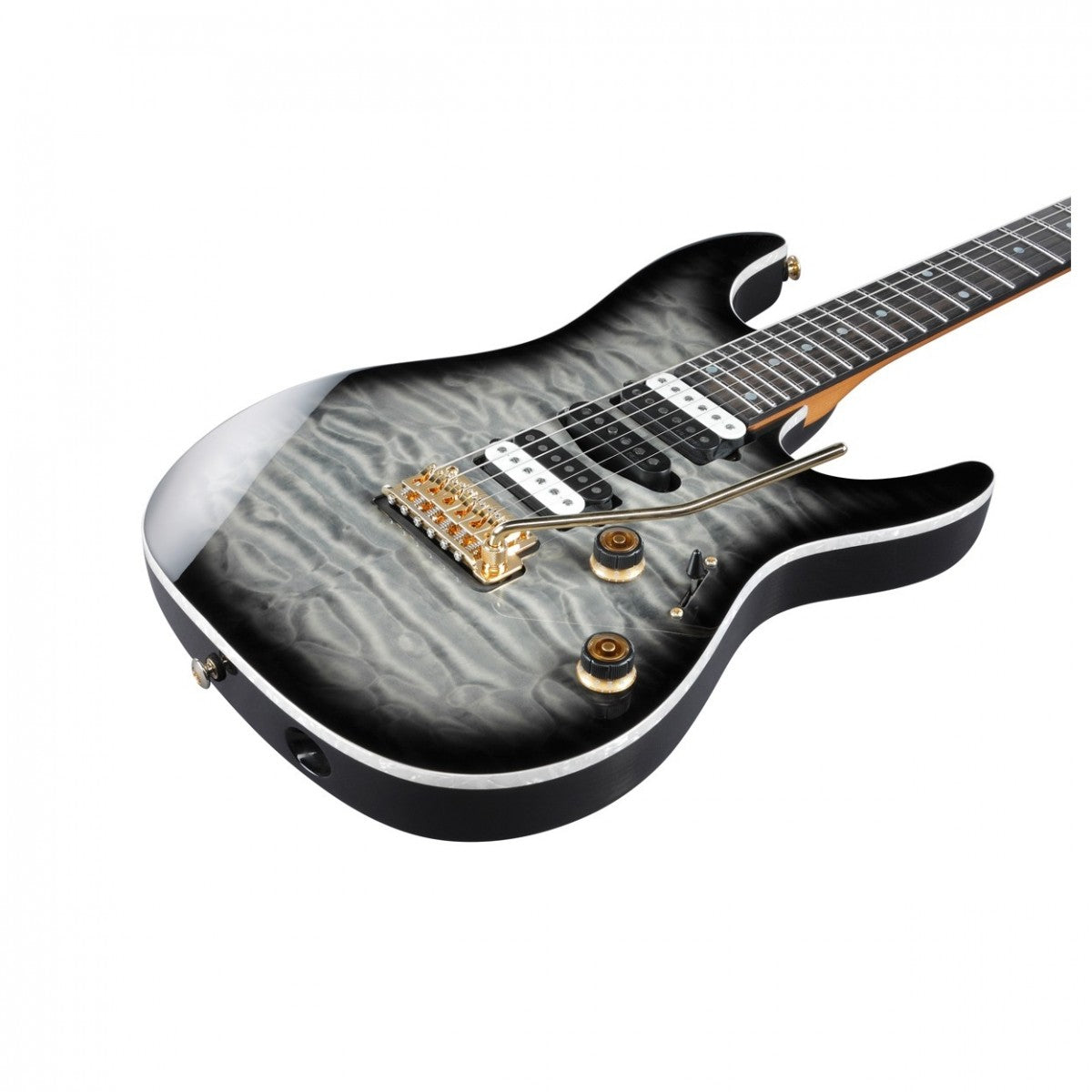 Đàn Guitar Điện Ibanez AZ47P1QM, HSH, Black Ice Burst