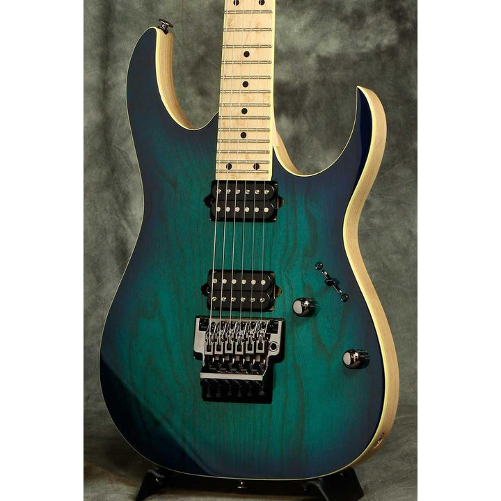 Đàn Guitar Điện Ibanez RG652AHM, HH, Nebula Green Burst w/Case