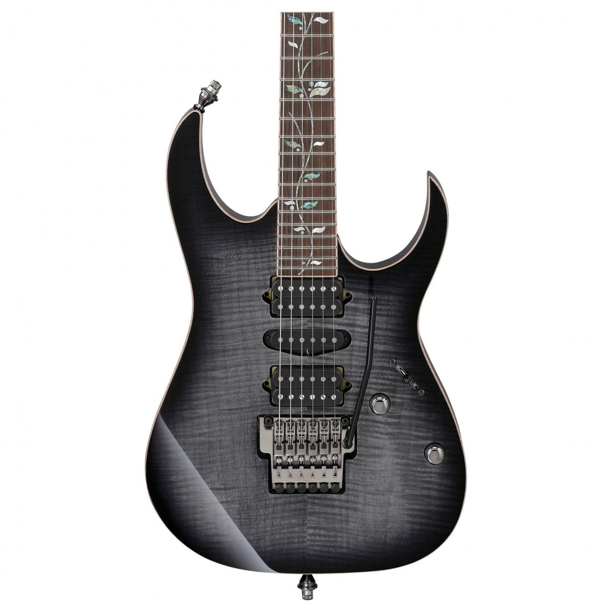 Đàn Guitar Điện Ibanez RG8570, HSH, Black Rutile w/Case