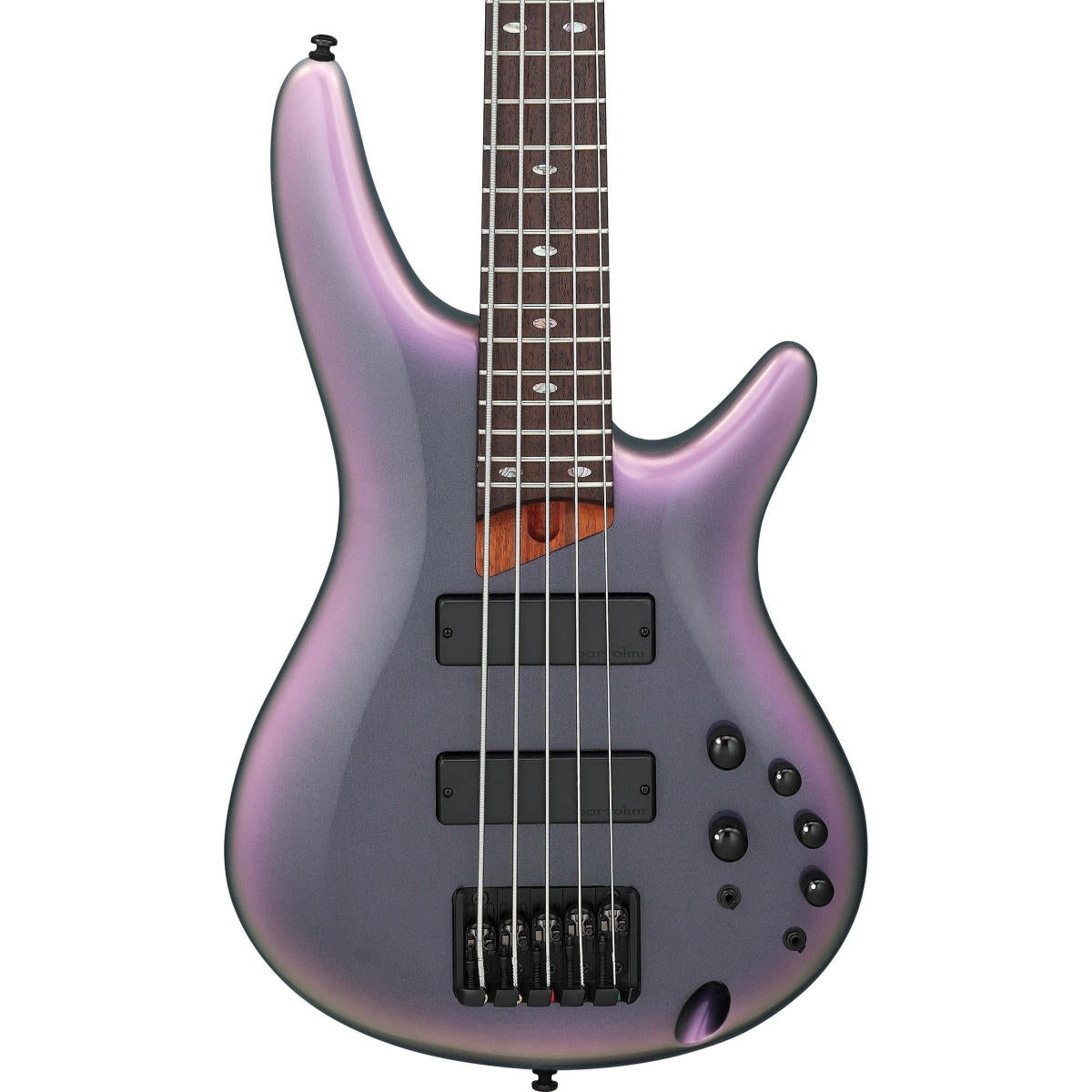 Đàn Guitar Bass 5 Dây Ibanez SR Standard, Ibanez SR505E, Black Aurora Burst Gloss