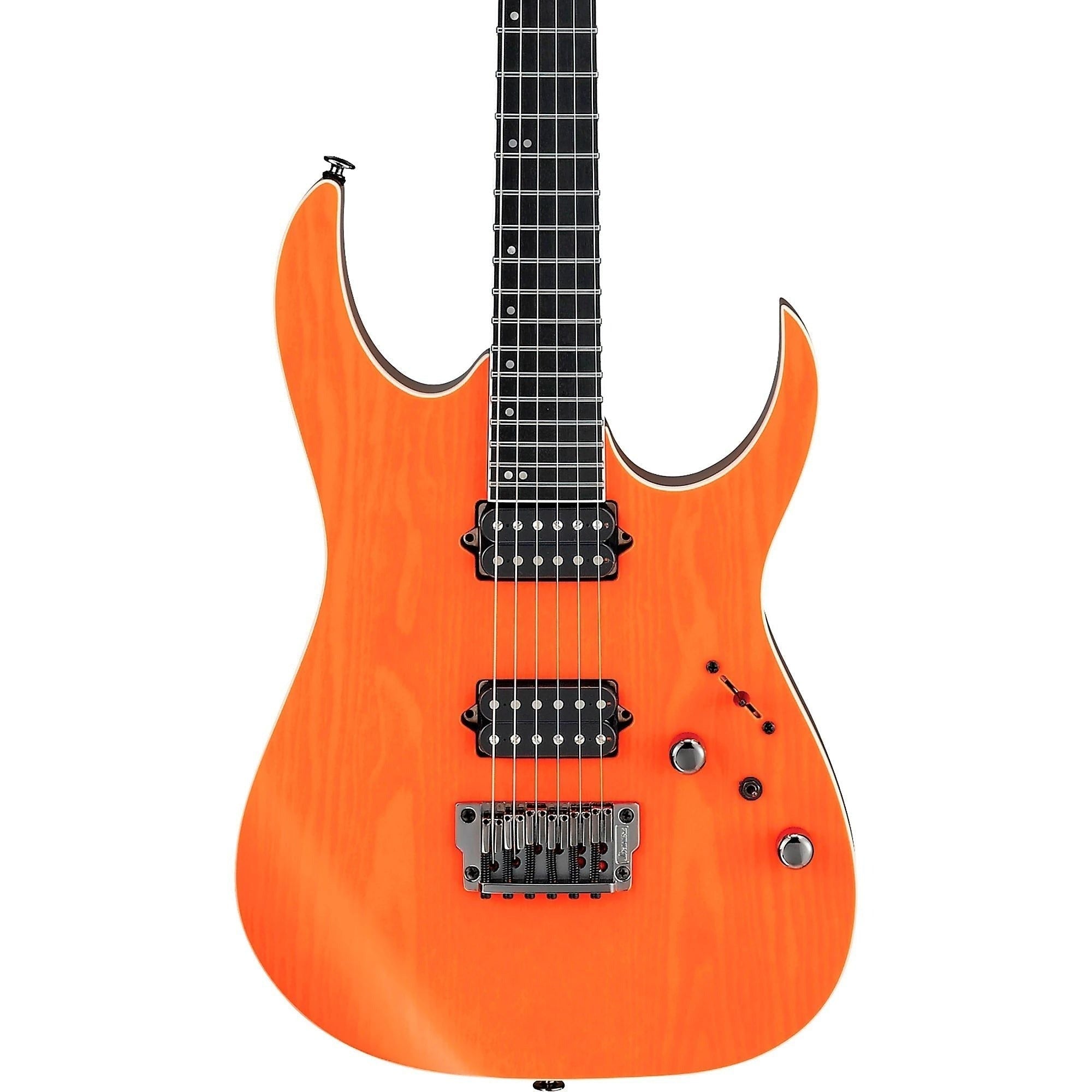 Đàn Guitar Điện Ibanez RGR5221, HH, Transparent Fluorescent Orange w/Case