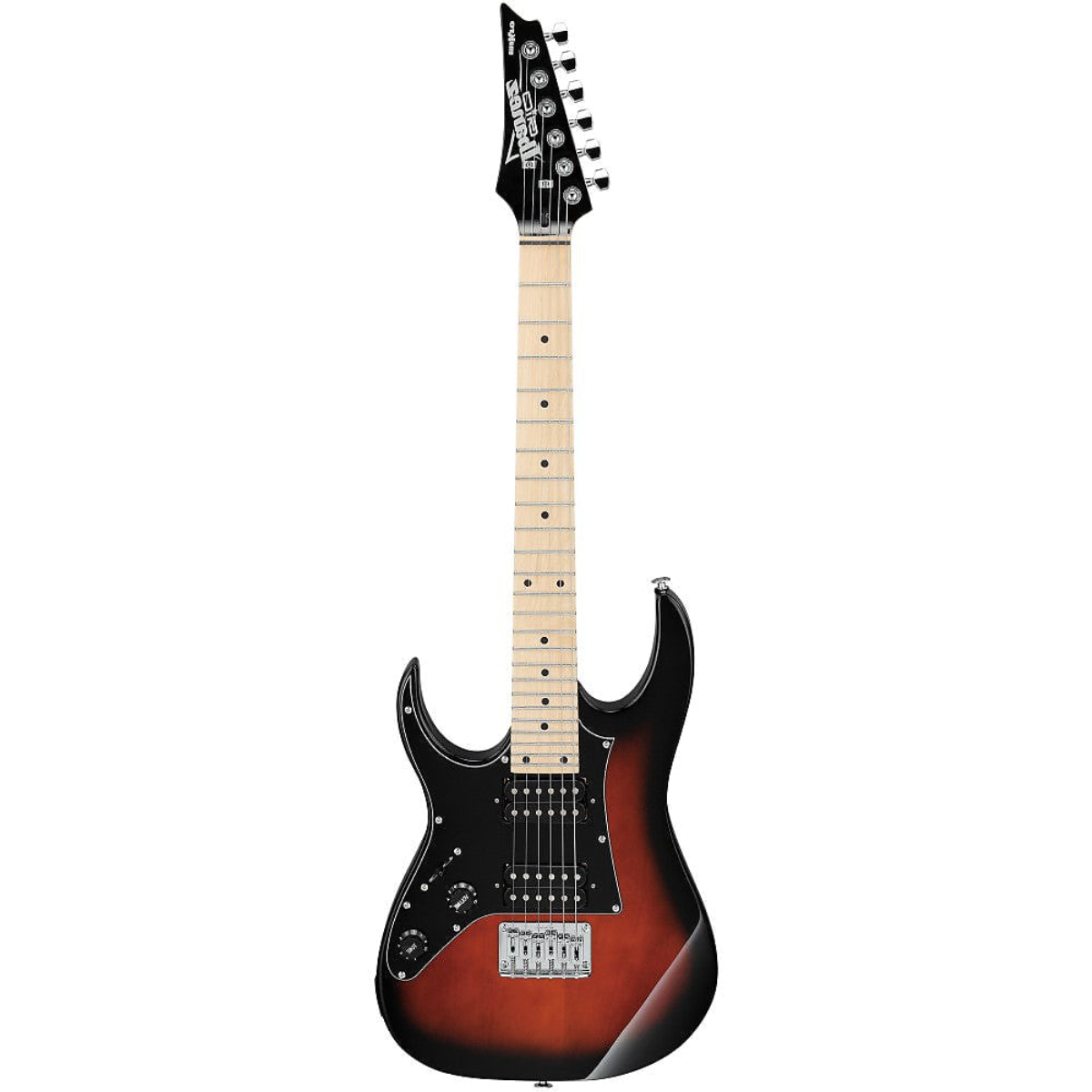 Đàn Guitar Điện Ibanez miKro, Ibanez GRGM21M Left-Handed, Walnut&nbsp;Sunburst