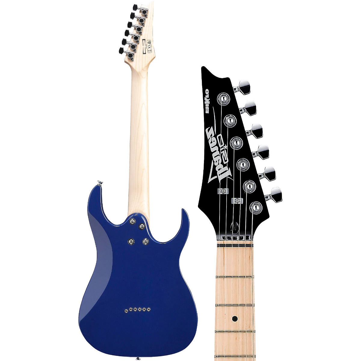 Đàn Gutiar Điện Ibanez miKro, Ibanez GRGM21M Left-Handed, Blue Burst