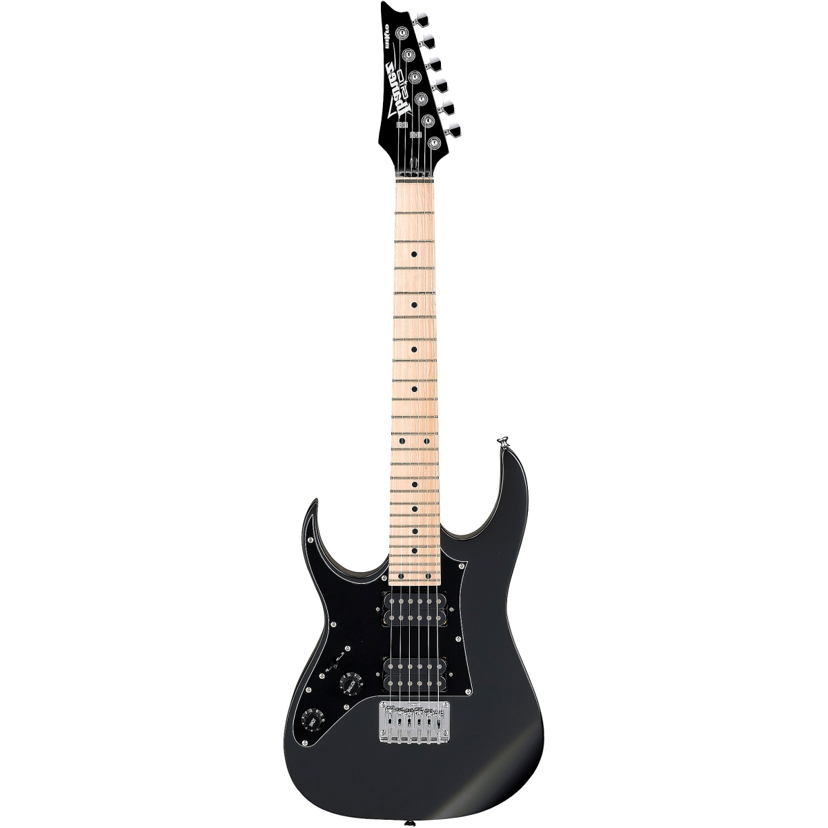 Đàn Guitar Điện Ibanez miKro, Ibanez GRGM21M Left-Handed, Flat Black