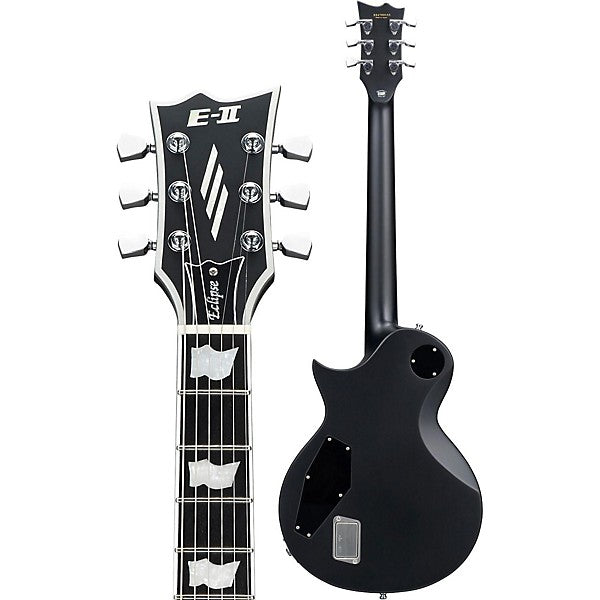 Đàn Guitar Điện ESP E-II Eclipse BB Black Satin