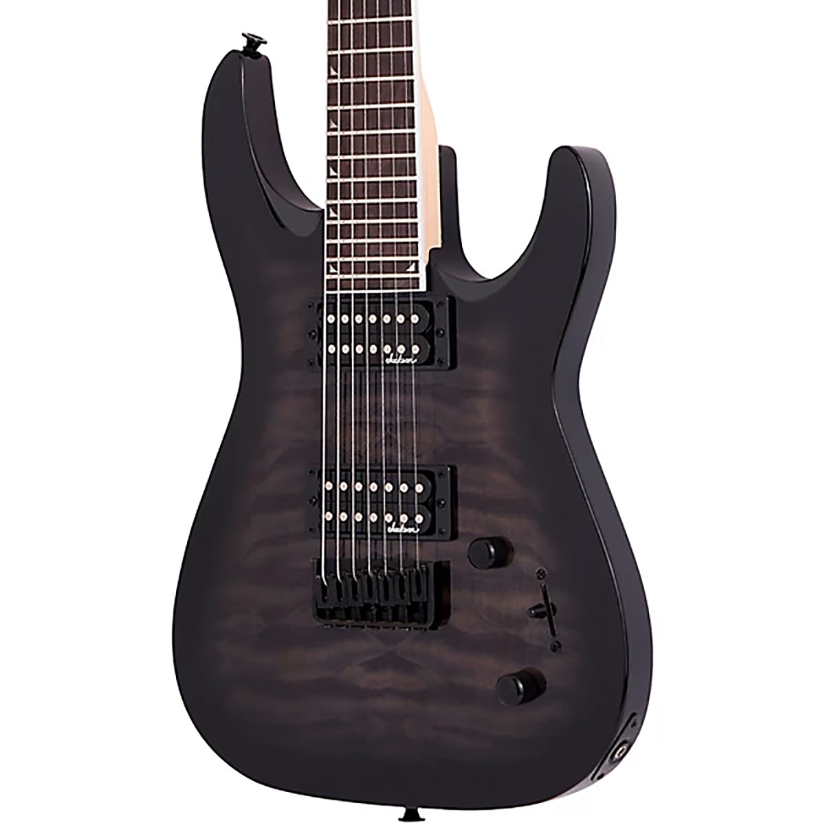 Đàn Guitar Điện Jackson JS Dinky Arch Top JS22Q 7 DKA HT HH, Amaranth Fingerboard