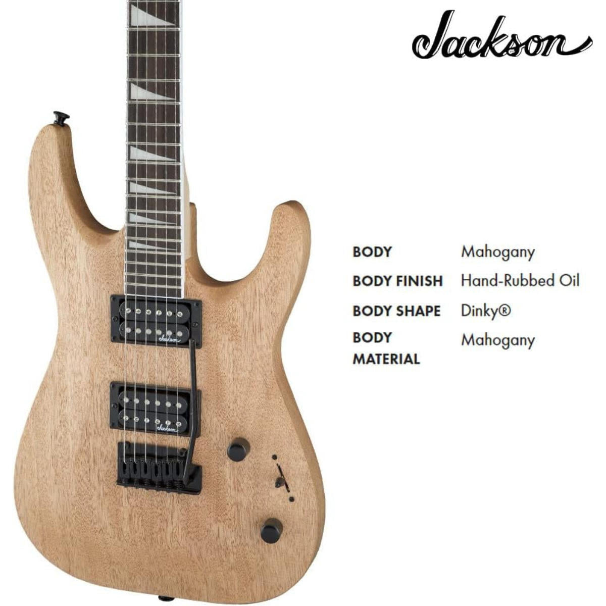 Đàn Guitar Điện Jackson JS Series Dinky Arch Top JS22 DKA, Amaranth Fingerboard, Natural, #2910121557