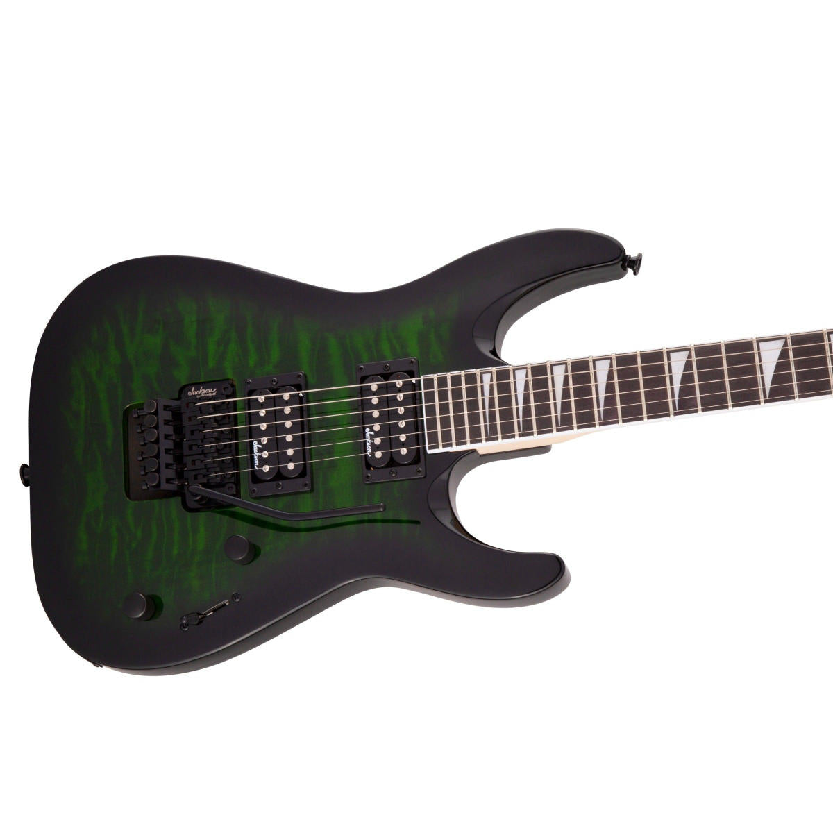 Đàn Guitar Điện Jackson JS Series Dinky Arch Top JS32Q DKA Tremolo, Amaranth Fingerboard, Transparent Green Burst, #2918804587