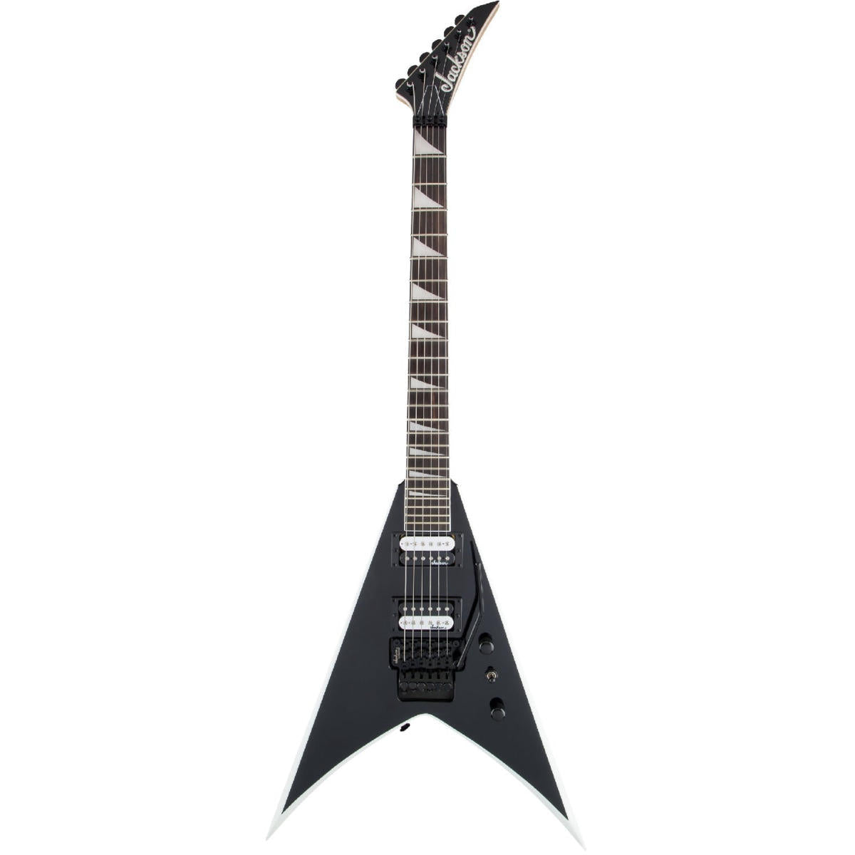 Đàn Guitar Điện Jackson JS Series King V JS32, Black with White Bevels, #2910124572