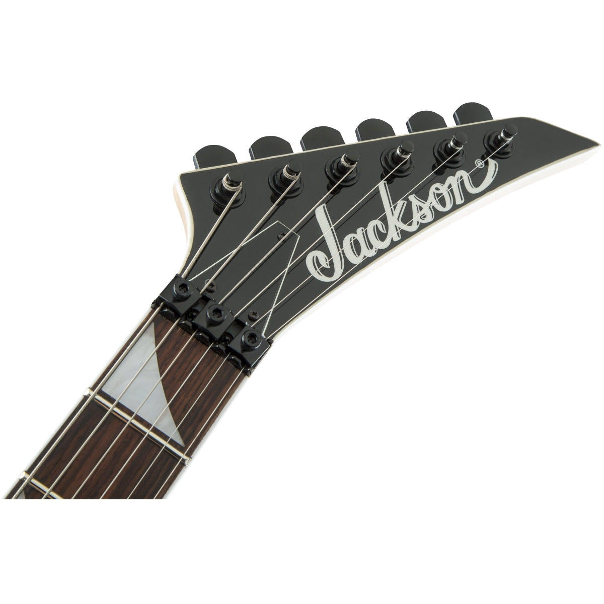 Đàn Guitar Điện Jackson JS Series King V JS32, White with Black Bevels, #2910224577