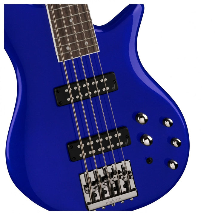 Đàn Guitar Bass Jackson JS Series Spectra JS3 V, Laurel Fingerboard, Indigo Blue, #2919005527