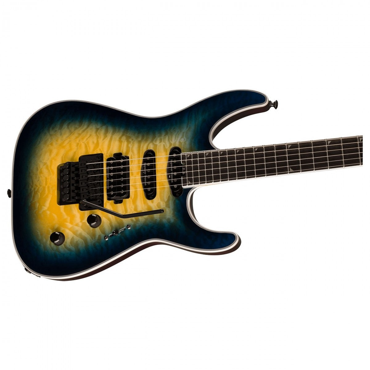 Đàn Guitar Điện Jackson Pro Plus Soloist SLA3Q, Amber Blue Burst, #2914327586