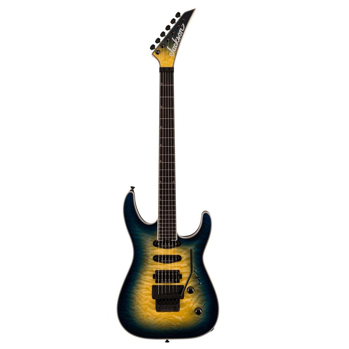Đàn Guitar Điện Jackson Pro Plus Soloist SLA3Q, Amber Blue Burst, #2914327586