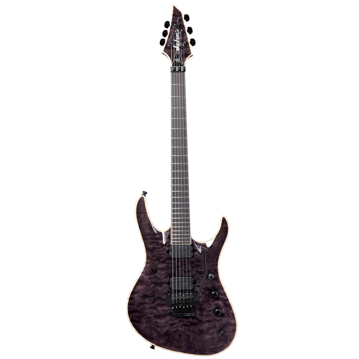 Đàn Guitar Điện Jackson USA Signature Chris Broderick Soloist 6, Transparent Black, #2803056885
