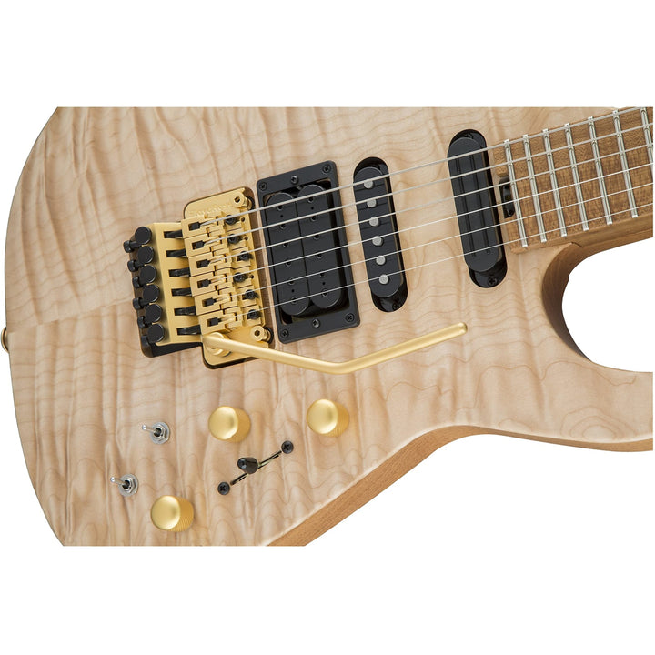 Đàn Guitar Điện Jackson USA Signature Phil Collen PC1, Caramelized Flame Maple Fingerboard, Au Natural, #2803152875