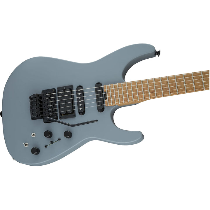 Đàn Guitar Điện Jackson USA Signature Phil Collen PC1, Caramelized Flame Maple Fingerboard, Satin Gray, #2803252820