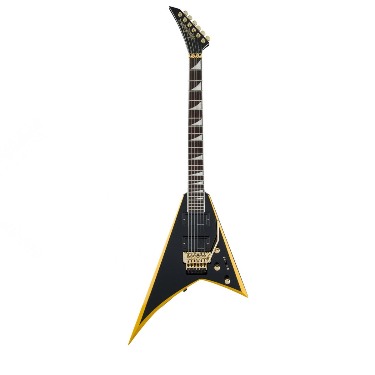 Đàn Guitar Điện Jackson X Series Rhoads RRX24, Laurel Fingerboard, Black With Yellow Bevels, #2913636598