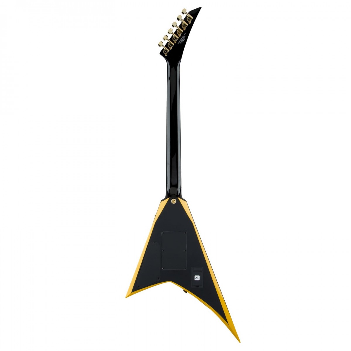 Đàn Guitar Điện Jackson X Series Rhoads RRX24, Black With Yellow Bevels, #2913636598