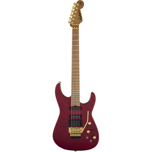 Đàn Guitar Điện Jackson USA Signature Phil Collen PC1, Caramelized Flame Maple Fingerboard, Satin Trans Red, #2803152877
