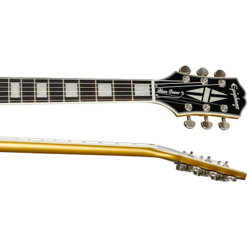 Jared James Nichols Gold Glory Les Paul Custom Double Gold Vintage Aged