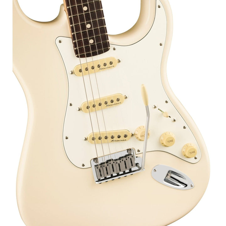 Đàn Guitar Điện Jeff Beck Stratocaster, Rosewood Fingerboard, Olympic White, #0119600805