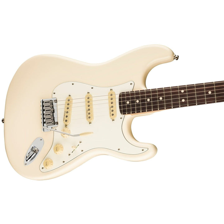 Đàn Guitar Điện Jeff Beck Stratocaster, Rosewood Fingerboard, Olympic White, #0119600805