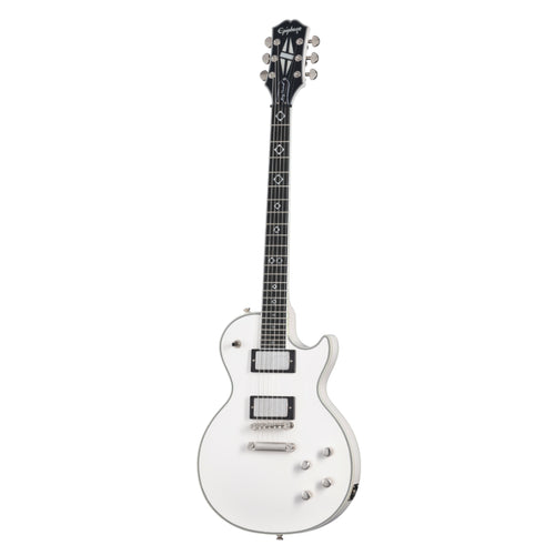 Đàn Guitar Điện Epiphone Jerry Cantrell Les Paul Custom Prophecy Bone White