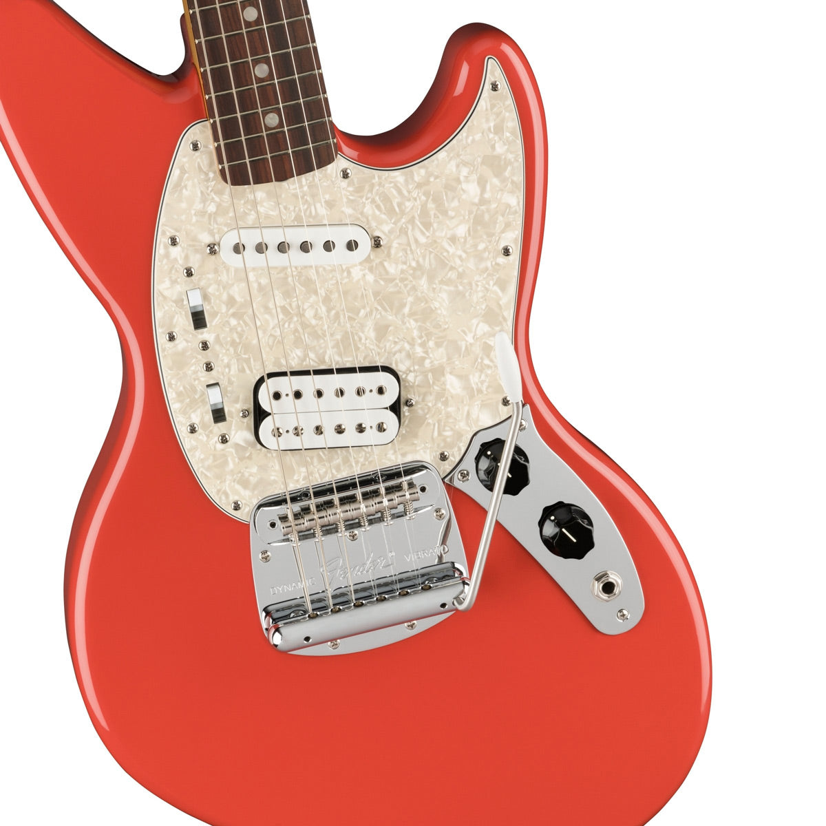 Đàn Guitar Điện Fender Kurt Cobain Jag Stang, Rosewood Fingerboard, Fiesta Red, #0141030340