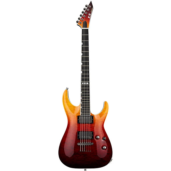 ESP E-II HORIZON NT-II TIGER EYE AMBER FADE