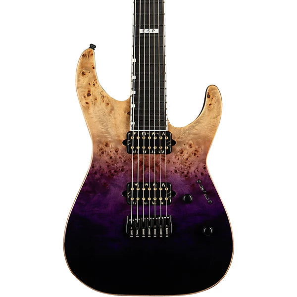 ESP E-II M-II 7 HT PURPLE NATURAL FADE