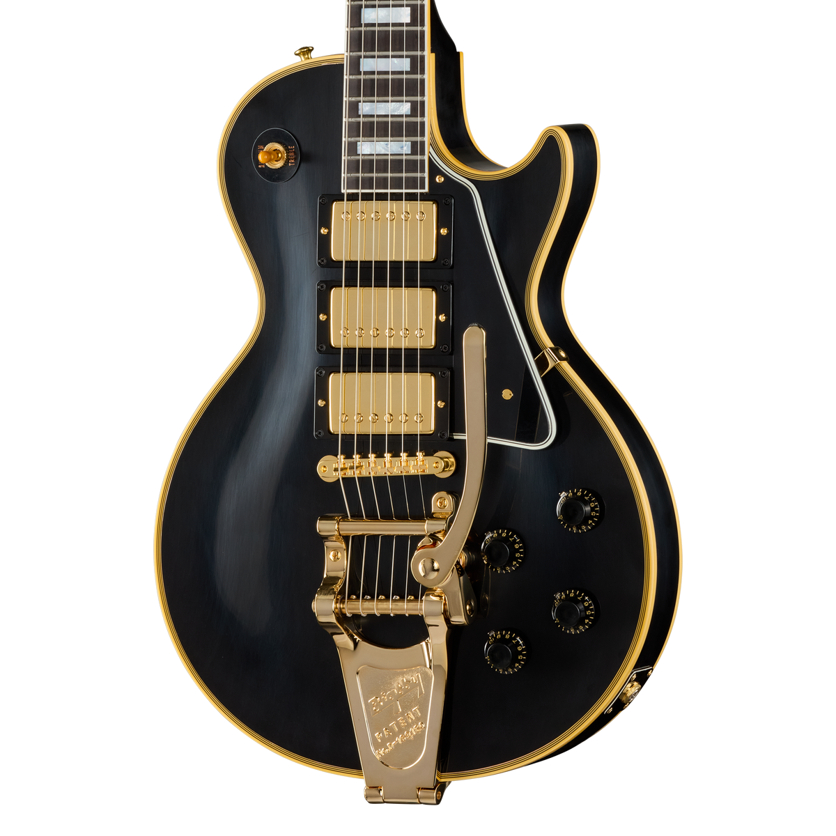 Đàn Guitar Điện Gibson Custom 1957 Les Paul Custom Reissue 3 Pickup VOS