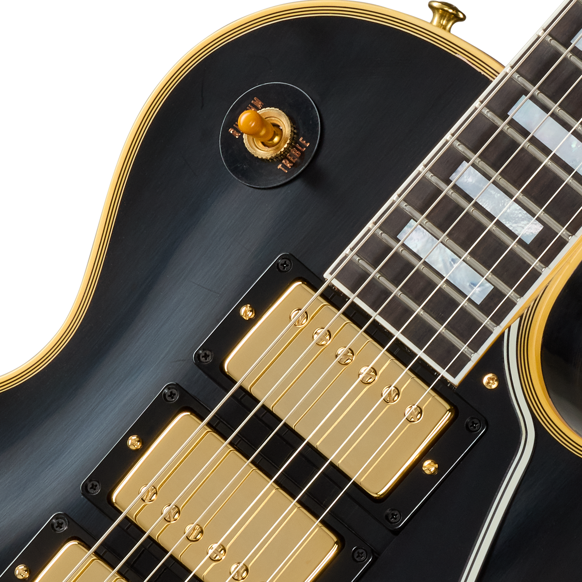Đàn Guitar Điện Gibson Custom 1957 Les Paul Custom Reissue 3 Pickup VOS