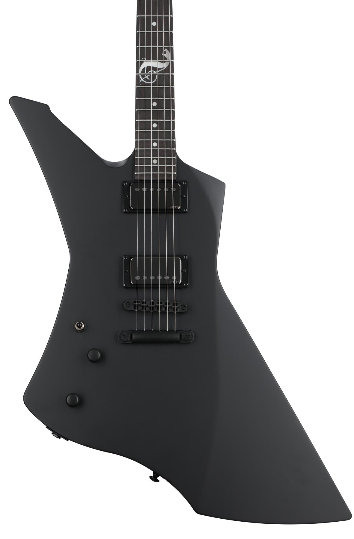 ESP LTD James Hetfield Snakebyte Left Handed, Satin Black