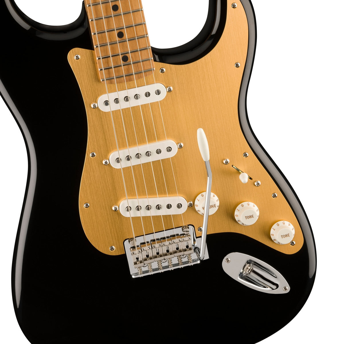 Đàn Guitar Điện Fender Limited Edition Player Stratocaster, Roasted Maple Fingerboard, Black With, #0145302506