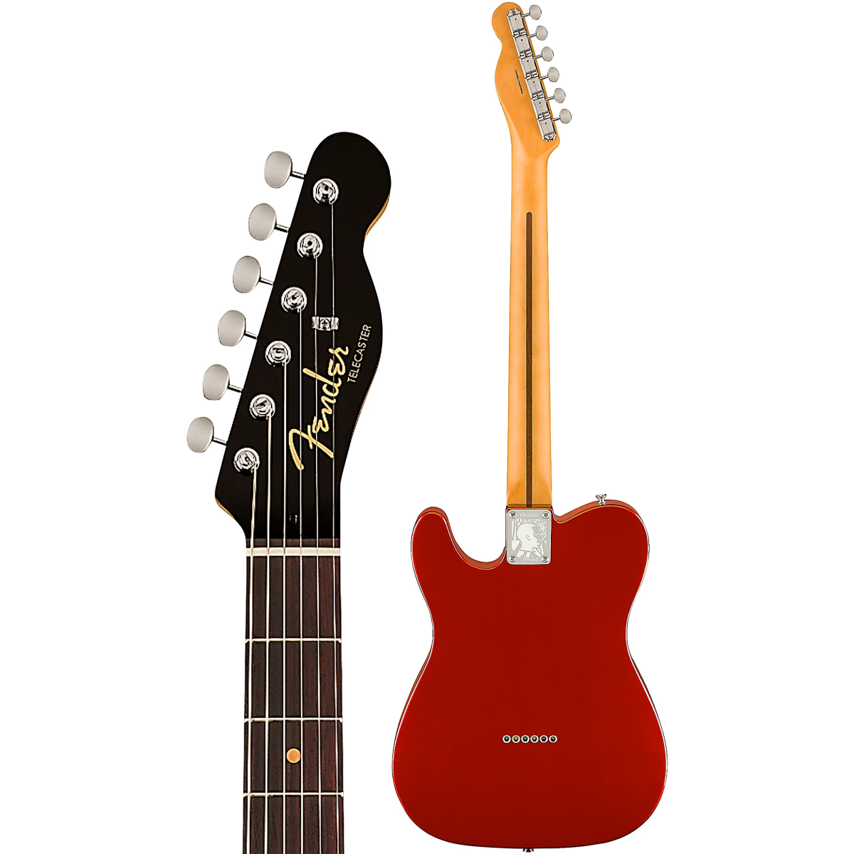 Đàn Guitar Điện Fender Limited-Edition Raphael Saadiq Telecaster, Slab Rosewood Fingerboard, Dark Metallic Red, #0111060848