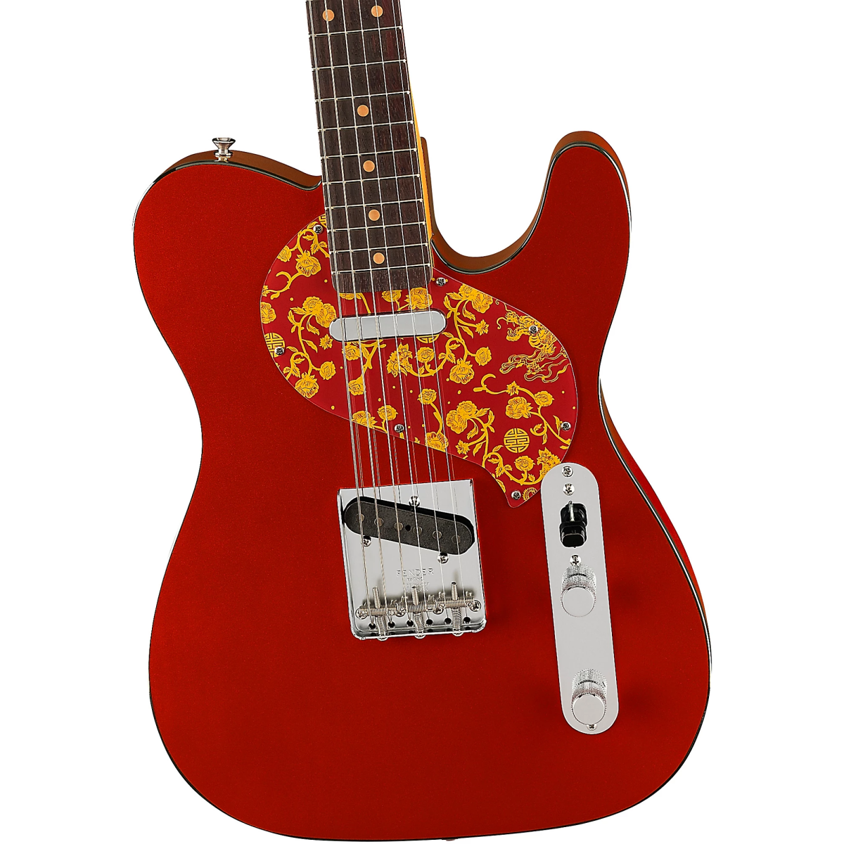 Đàn Guitar Điện Fender Limited-Edition Raphael Saadiq Telecaster, Slab Rosewood Fingerboard, Dark Metallic Red, #0111060848