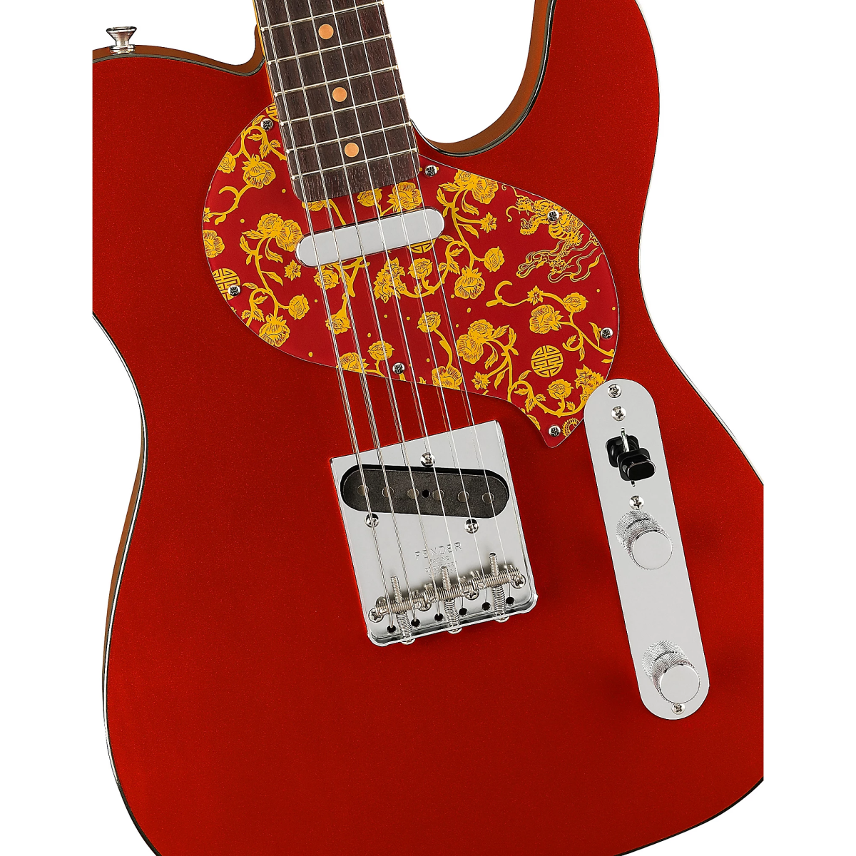 Đàn Guitar Điện Fender Limited-Edition Raphael Saadiq Telecaster, Slab Rosewood Fingerboard, Dark Metallic Red, #0111060848