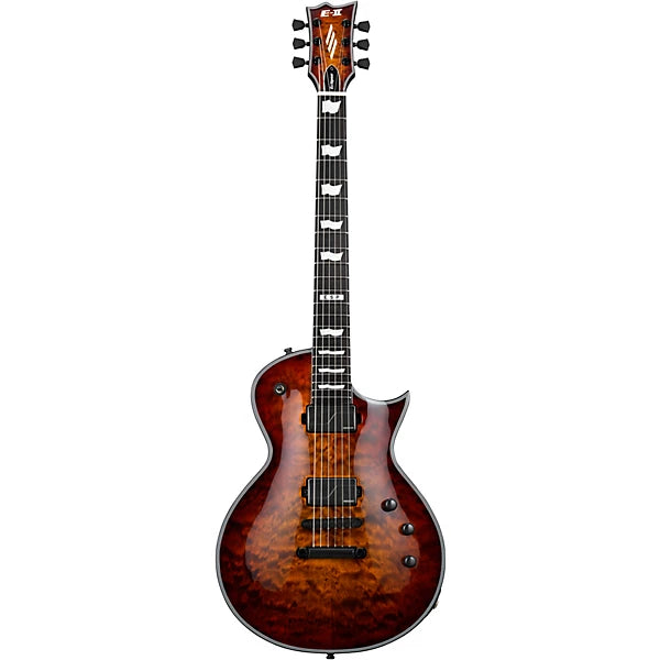 ESP E-II Eclipse Tiger Eye Sunburst