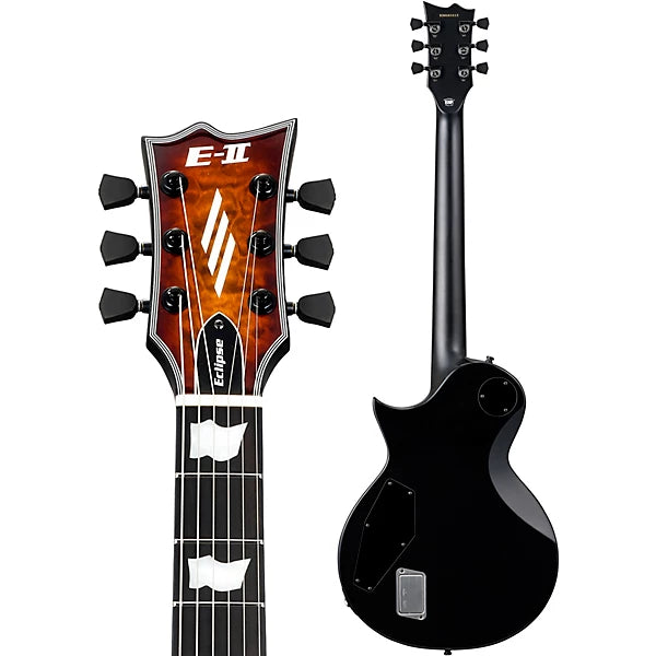 ESP E-II Eclipse Tiger Eye Sunburst