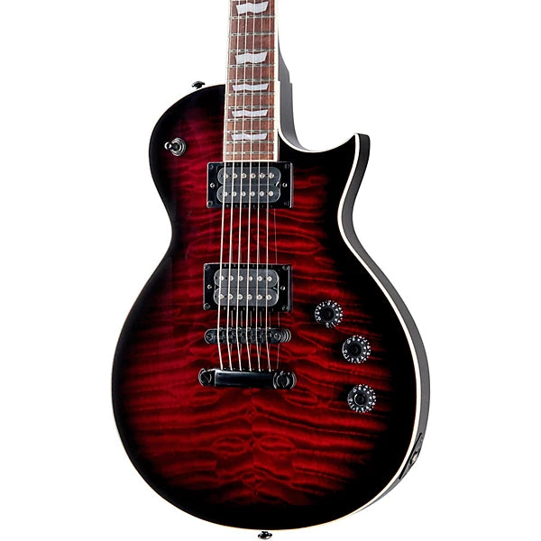 Đàn Guitar Điện ESP GrassRoots G-EC-MINI-STBCSB, Pau Ferro FB, See Thru Black Cherry Sunburst