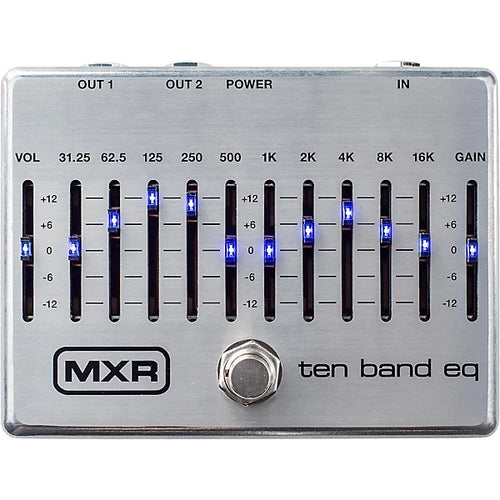 MXR M108S Ten Band EQ Effect Pedal