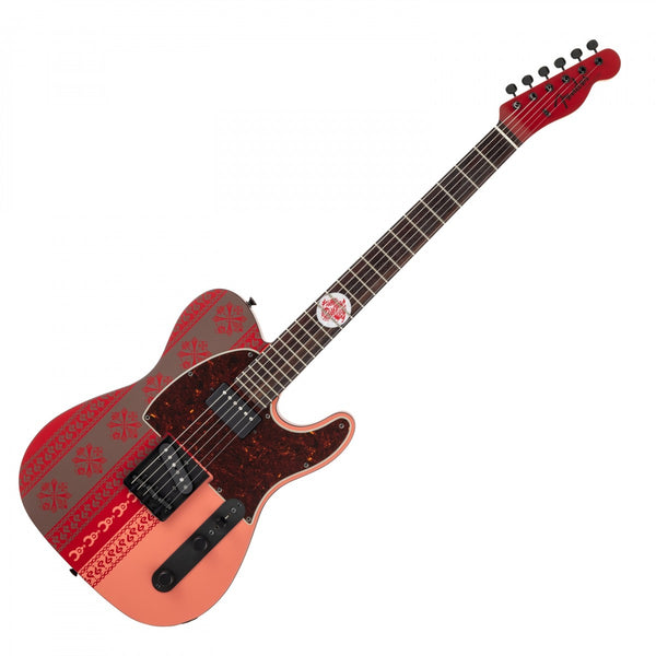 Đàn Guitar Điện Fender Monster Hunter Rathalos Telecaster, Rosewood Fingerboard, Rathalos Red, #5602600899