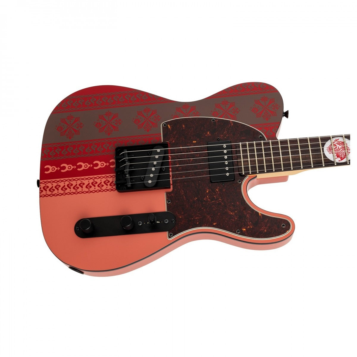 Đàn Guitar Điện Fender Monster Hunter Rathalos Telecaster, Rosewood Fingerboard, Rathalos Red, #5602600899
