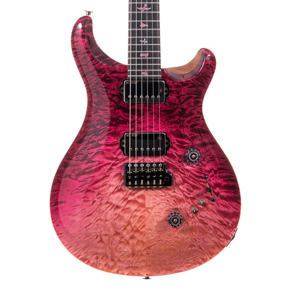 Đàn Guitar Điện PRS Custom 24-08 Wood Library 10 Top Private Stock, Raspberry Dragon's Breath w/Case