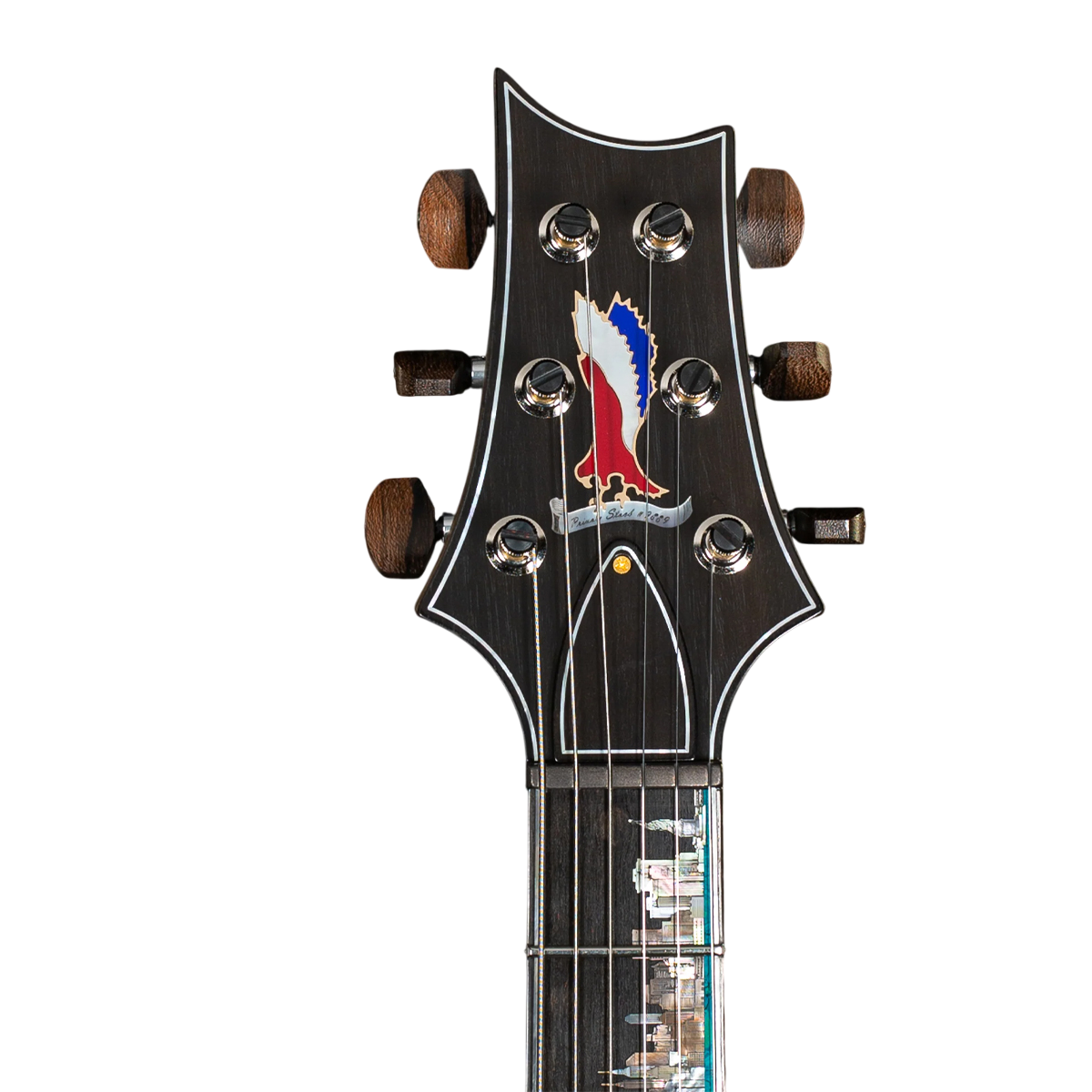 Đàn Guitar Điện PRS Custom 24 Wood Library 10 Top Private Stock, Subzero Glow New York Skyline w/Case