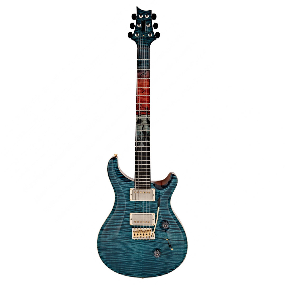 Đàn Guitar Điện PRS Custom 24 Wood Library 10 Top Private Stock, Chesapeake Bay Bridge w/Case