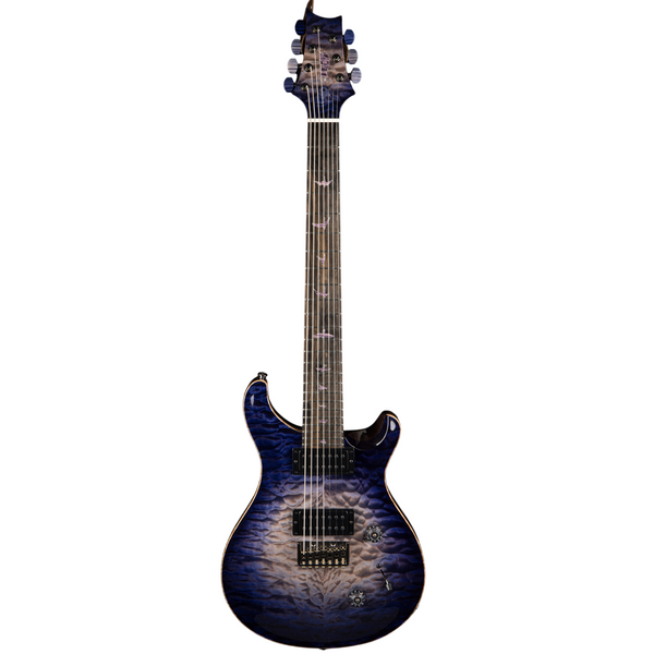 Đàn Guitar Điện 7 Dây PRS Custom 24 Wood Library 10 Top Private Stock, Purple Glow w/Case