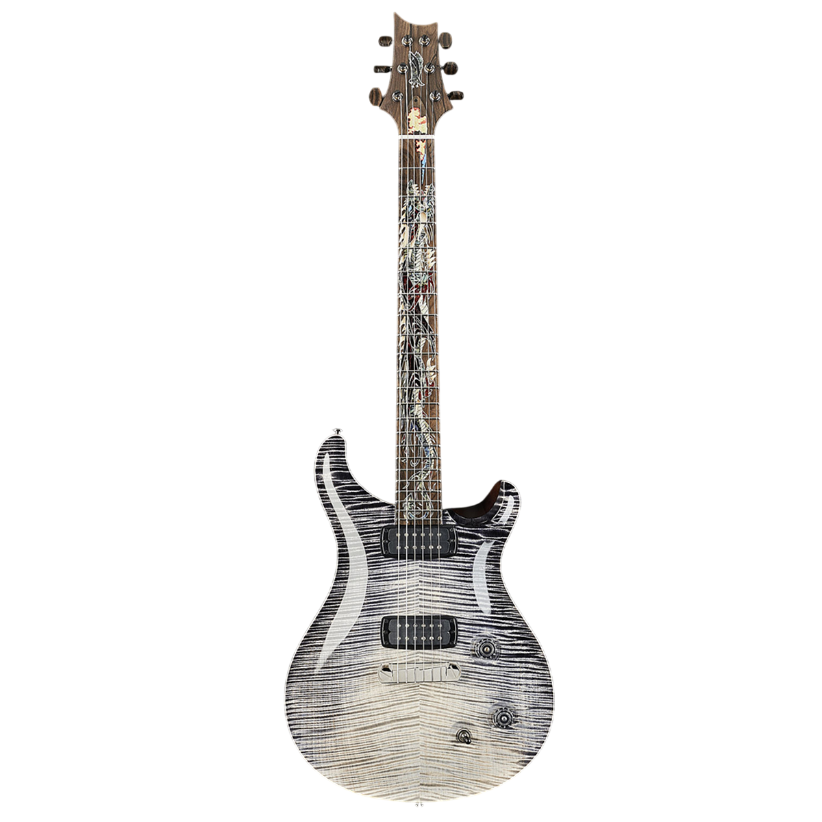Đàn Guitar Điện PRS Custom 24 Wood Library 10 Top Private Stock, Frostbite Dragon’s Breath w/Case