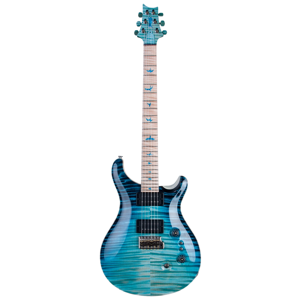 Đàn Guitar Điện PRS Custom 24-08 Wood Library 10 Top Private Stock, Sub Zero Dragons Breath w/Case