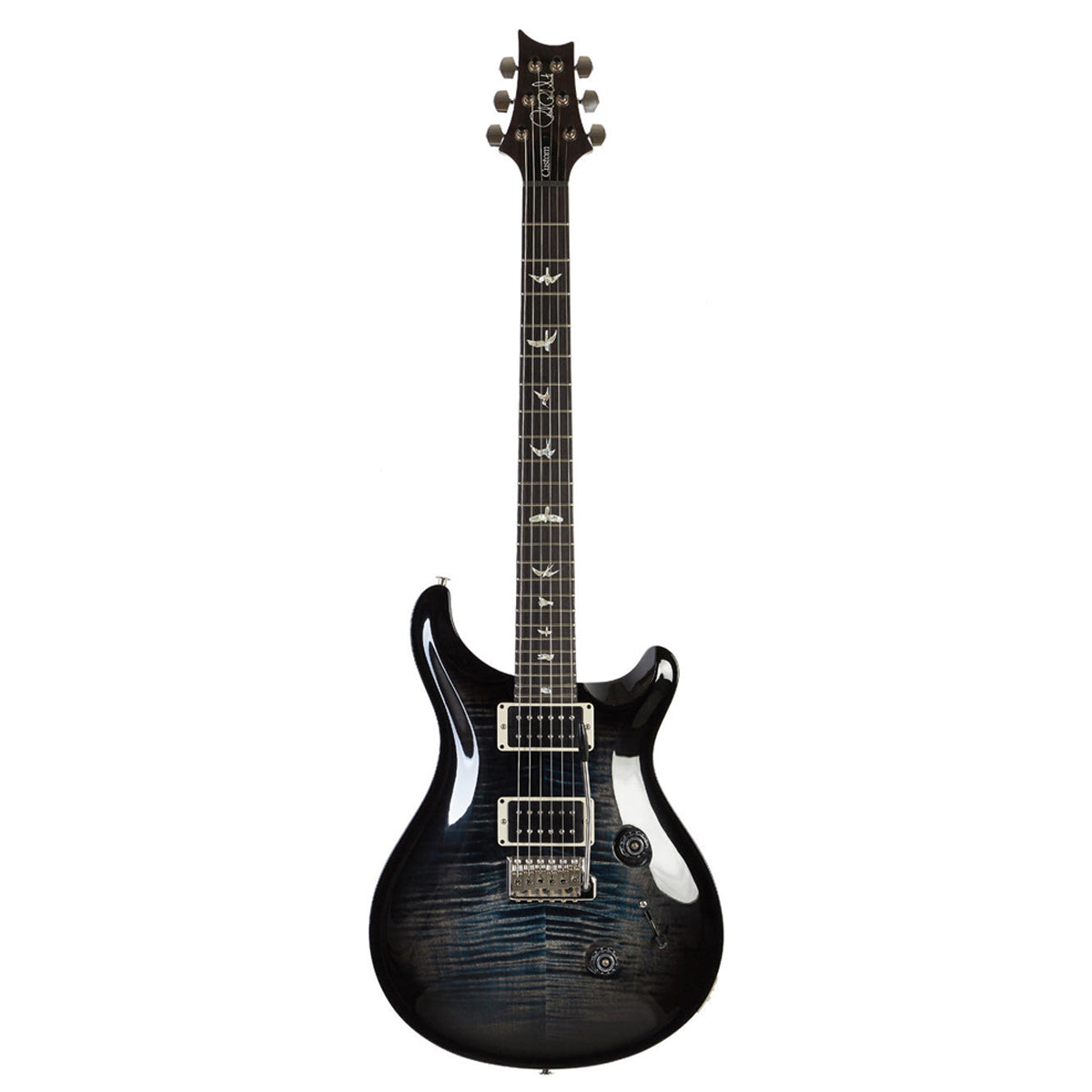 Đàn Guitar Điện PRS Custom 24, Whale Blue Charcoal Burst w/Case
